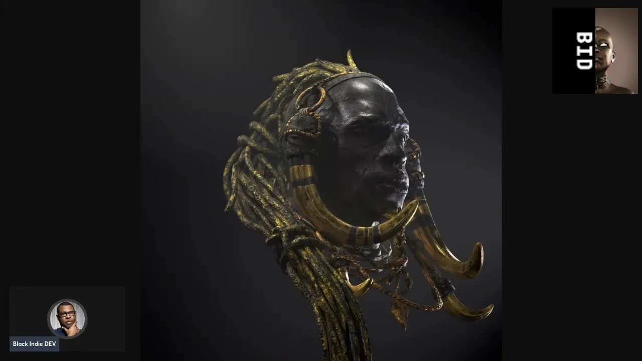 African Art Stream Ep01 by Black Game Developer #b1 #newblackmedia