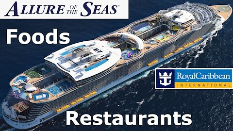 Royal Caribbean, Allure of the Seas - Restaurant Tour