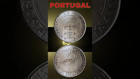 Portugal 25 Escudos 1984.#shorts #coinnotesz