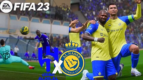 FIFA 23- AL NASSR DE CR7 X AL HILAL JOGAÇO