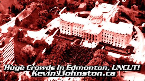 Edmonton Legislative Building Rally Against Lies and Lockdowns