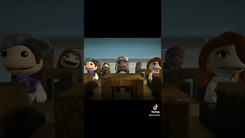 What do you think he’s listening to? #littlebigplanet #sackboy #pesopluma #lbp