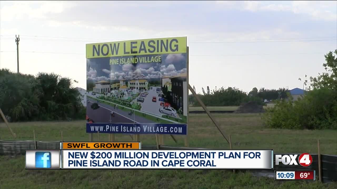 $200 Million development plan for Pine Island Road in Cape Coral