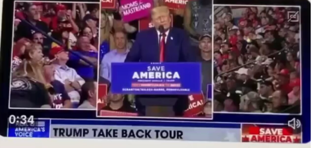 WHAT DID TRUMP MEAN "WERE NOT GOING TO BE HERE"