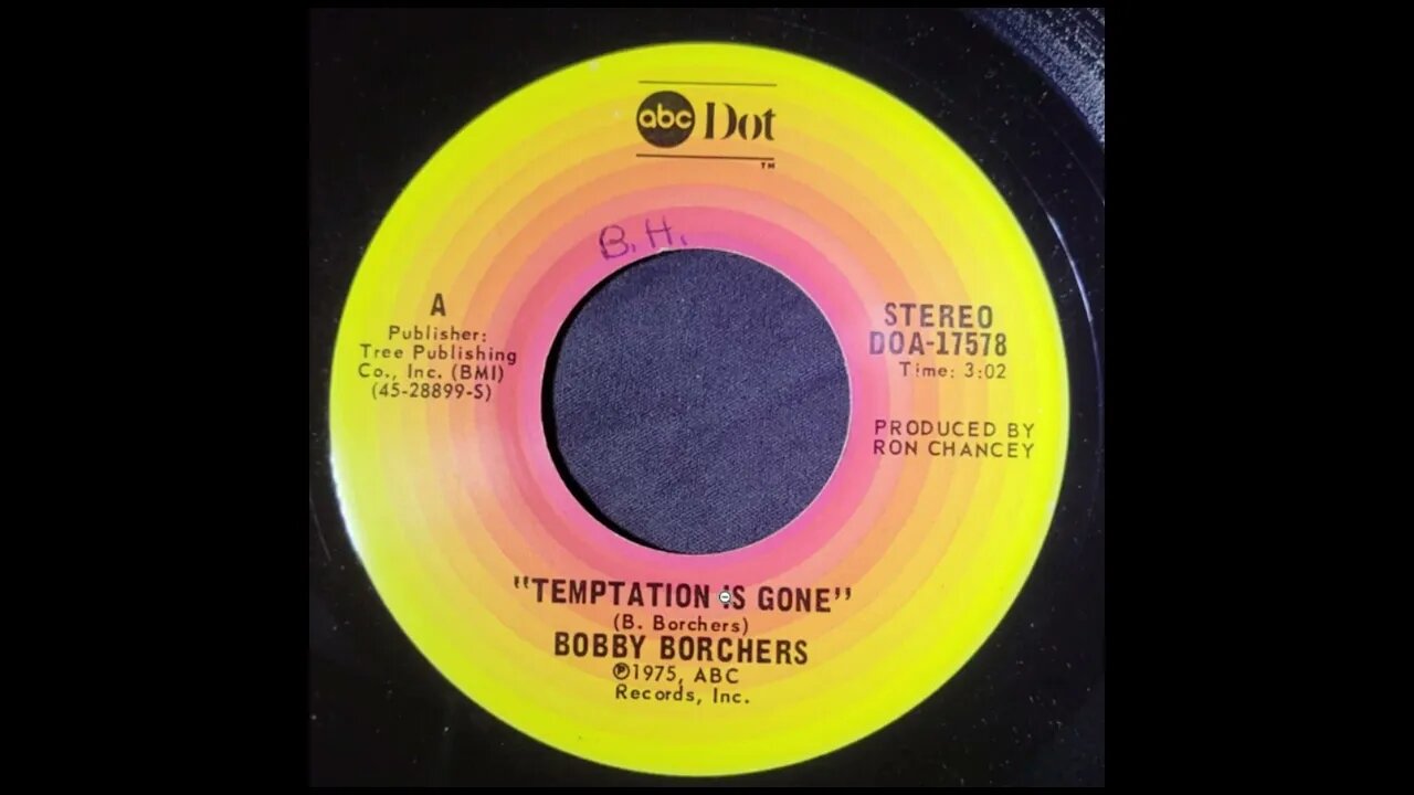 Bobby Borchers – Temptation Is Gone