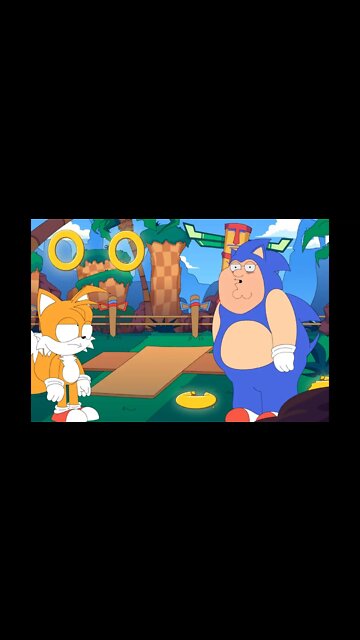 Sonic no Family guy - família da pesada