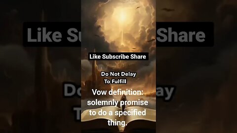 Vow