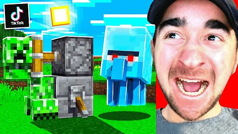I Tested VIRAL TikTok Life Hacks in Minecraft!