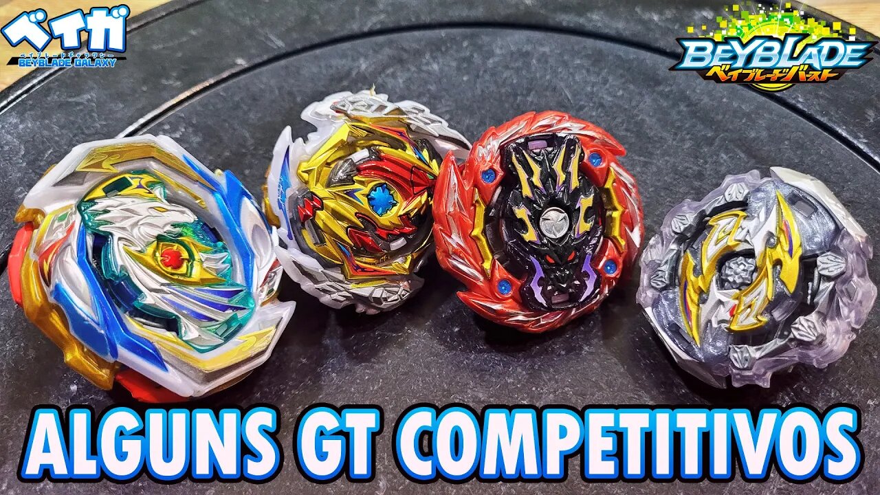 ALGUNS GATINKO (GT) LAYERS COMPETITIVOS - Beyblade Burst ベイブレードバースト