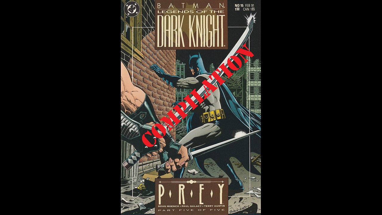 Batman: Legends of the Dark Knight - Prey -- Review Compilation (1989, DC Comics)