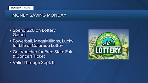 Money Saving Monday: Buy certain lottery tickets, get state fair ticket