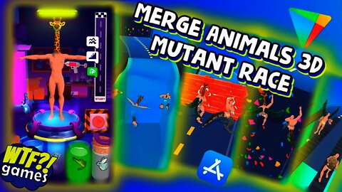 Merge Animals 3D Mutant race 🦒🐊🕷 Part 4 lvl 4-6 - || - All Levels Gameplay (iOS & Android)