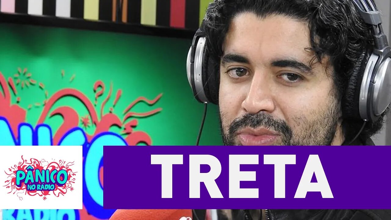 Evandro e Amanda tretam com Flávio Morgenstern | Pânico