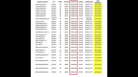 Michigan: Over 125K Excess Ballots Cast With Same Voter ID, Foreigners Bussed In To Vote In PA