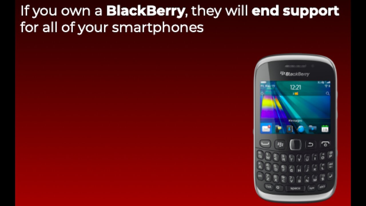 The end of an era: When you realize Blackberry is ending service