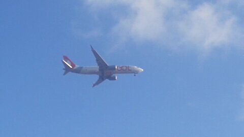 Boeing 737-700 PR-GED, Boeing 737-800 PR-GUV e Boeing 737 MAX 8 PR-XMP vindo para Fortaleza