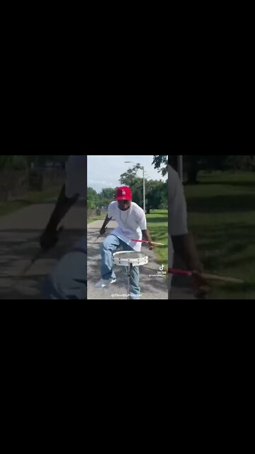 Homie was killing it🎶🥁