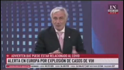 Reconocen en la TV que algunas vacunas pueden provocar el HIV