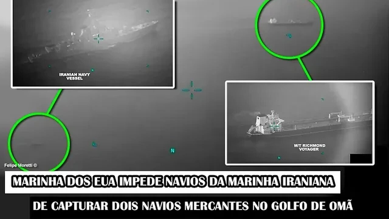 Marinha Dos EUA Impede Navios Da Marinha Iraniana De Capturar Dois Navios Mercantes No Golfo De Omã