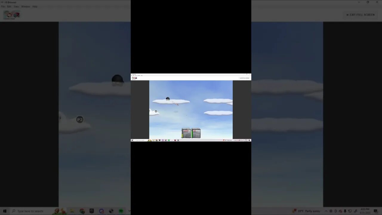 the homing rocket is fun chaos faction#gaming #shorts #flashgame #short