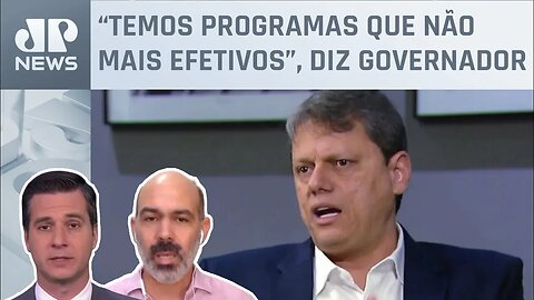 Tarcísio de Freitas anuncia Reforma Administrativa em SP; Beraldo e Schelp comentam
