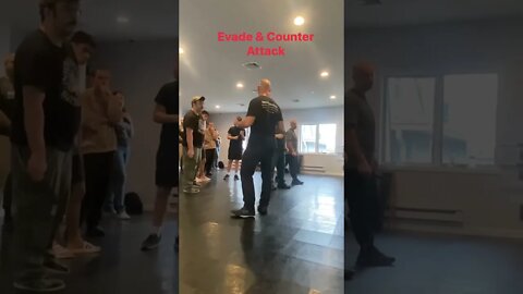 Knife Fighting: Evade and Counter Attack. (OK, there’s some funky camerawork!) @Master Phil