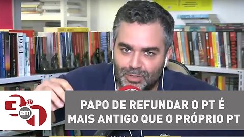 Andreazza: Papo de refundar o PT é mais antigo que o próprio PT