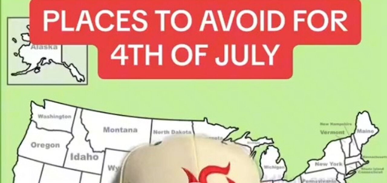 Places to AVOID for the 4th of July