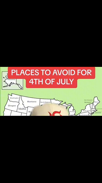 Places to AVOID for the 4th of July
