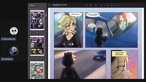 Indie Comic Interview! Changeling An Urban Fairy Tale Issue #2 (livestream archive)