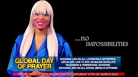 Countdown to the Global Day of Prayer, March 26th | Only 10 Days to go
