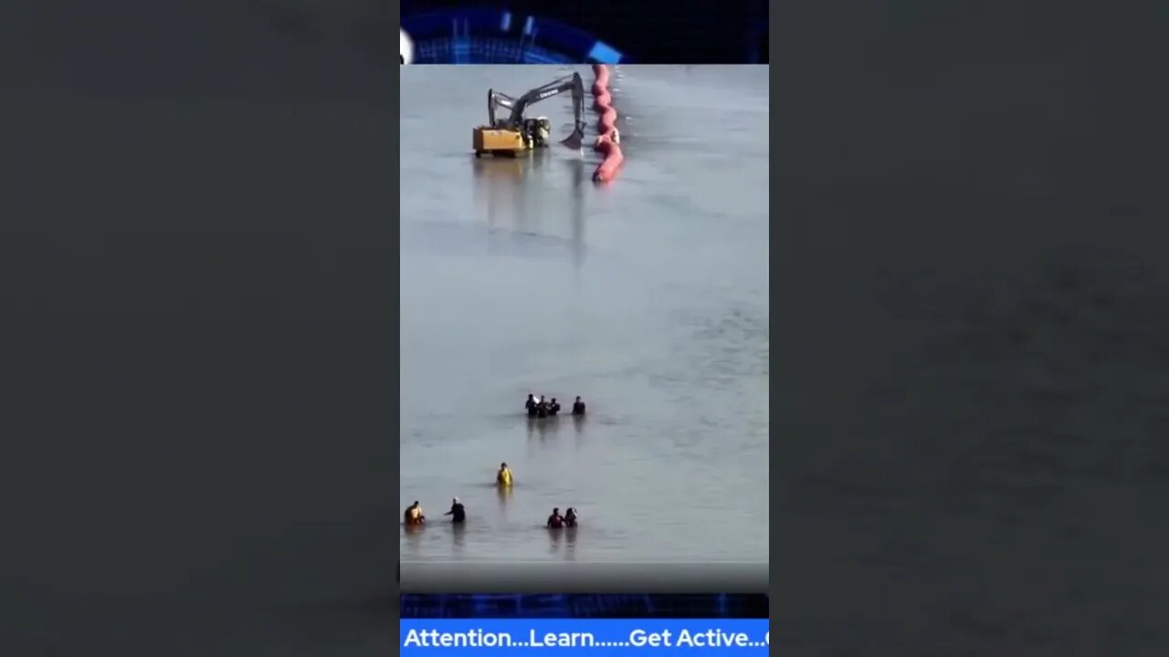 Justice department sues Texas over buoys