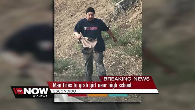 Man tries to grab girl near high school