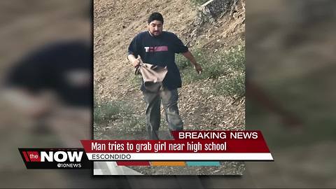 Man tries to grab girl near high school