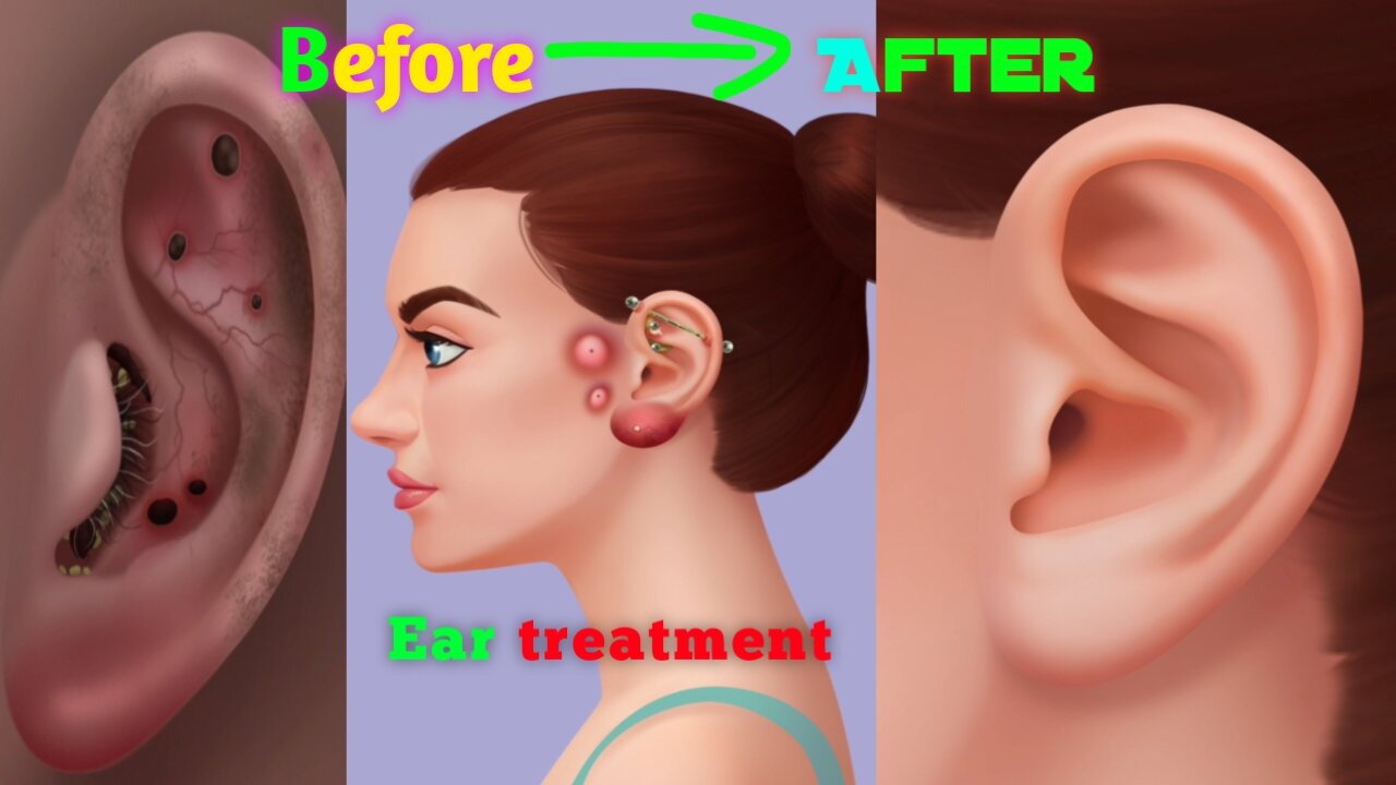 ASMR ear treatment|| trending video #asmr#eartreatment