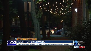 A community works to keep people safer one light at a time