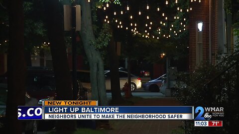 A community works to keep people safer one light at a time
