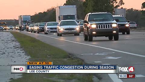 Easing traffic congestion during season