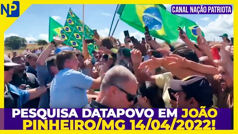 CHEGADA ESPETACULAR DE JAIR BOLSONARO EM JOÃO PINHEIRO MINAS GERAIS