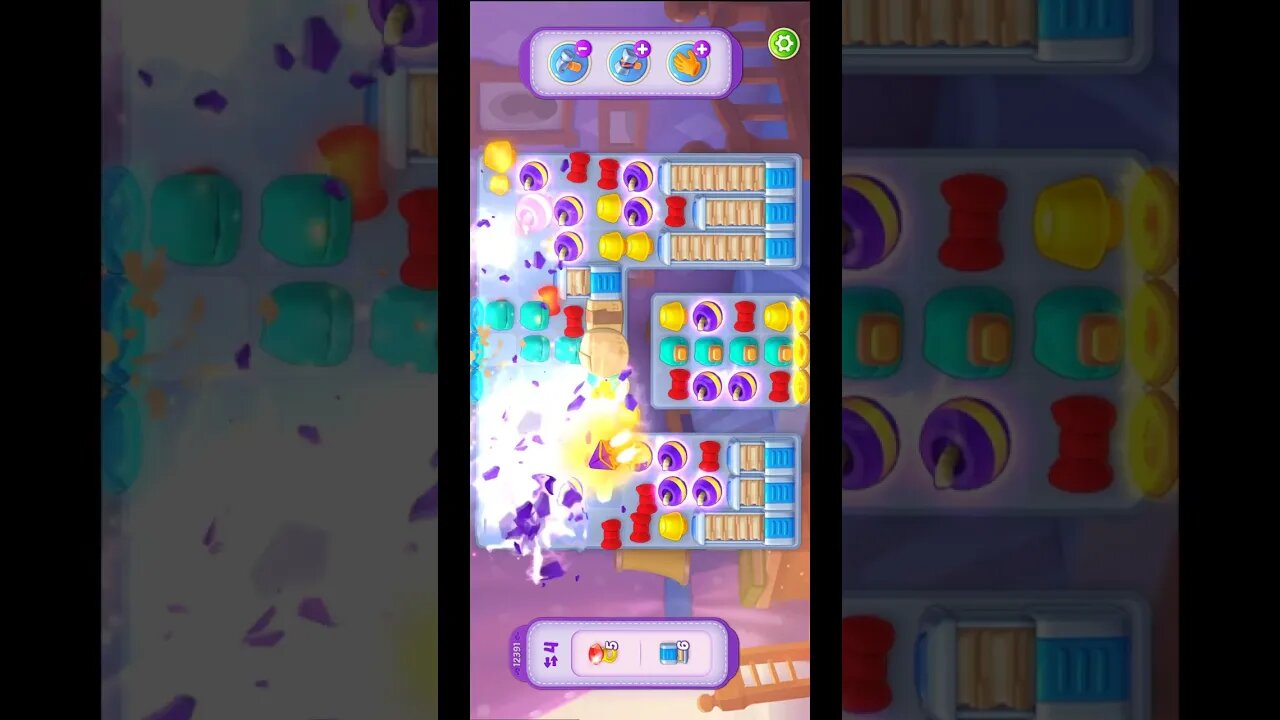 Shorts Playrix Homescapes Gameplay Walkthrough Level 12391-040