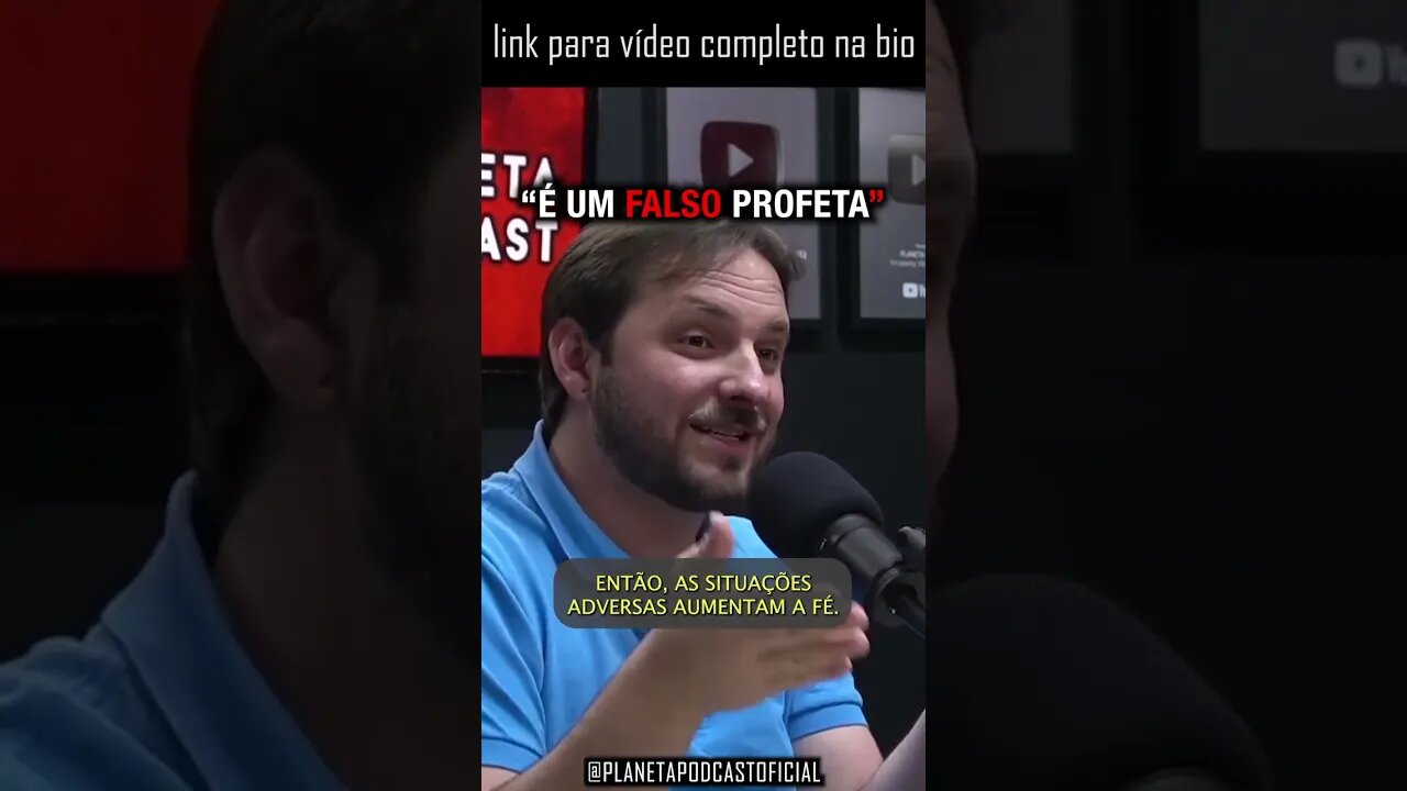 “SITUAÇÕES ADVERSAS AUMENTAM A FÉ” com Daniel Gontijo | Planeta Podcast (Mente Humana) #shorts