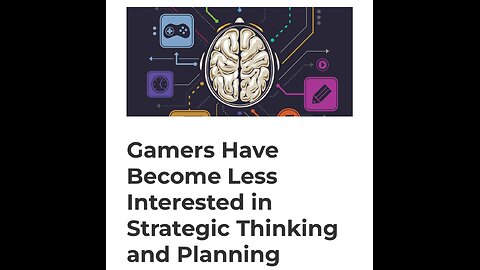 RapperJJJ LDG Clip: Gamers Have Become Less Interested in Strategic Thinking and Planning
