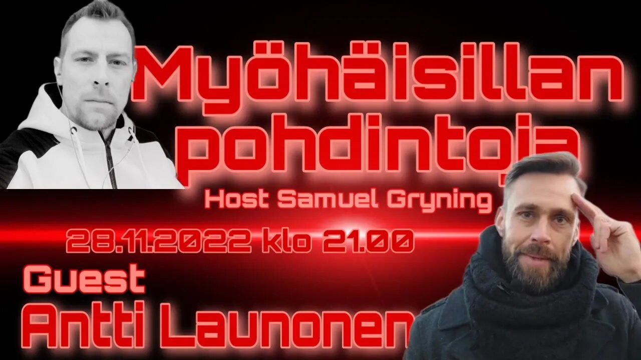 Myöhäisillan pohdintoja - Antti Launonen