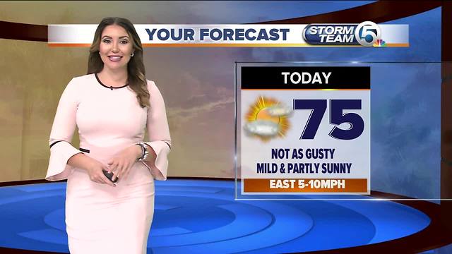 Thursday midmorning forecast