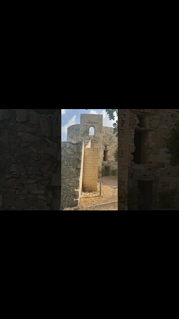 Weird Door and Stairs in Alexandria Ancient Waterfalls Garden