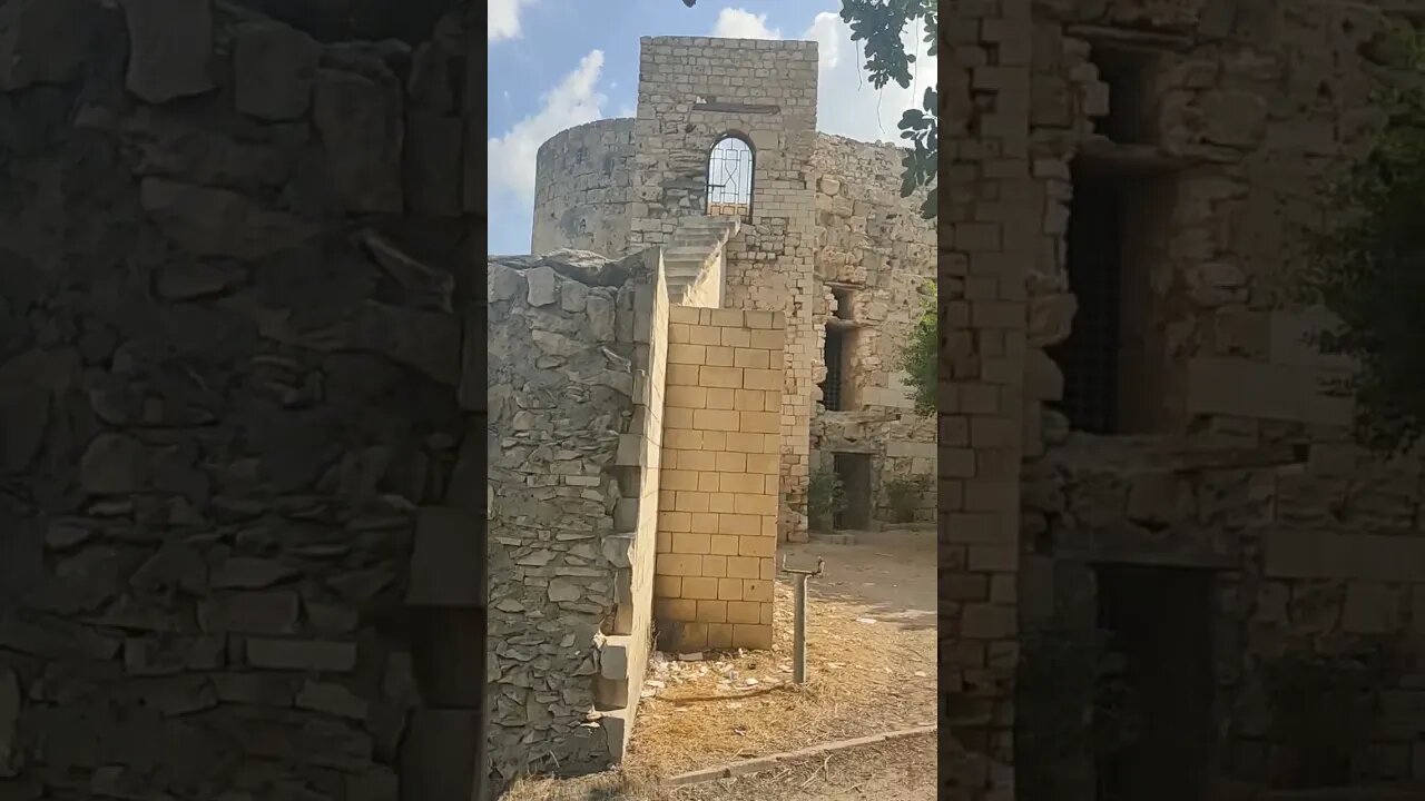 Weird Door and Stairs in Alexandria Ancient Waterfalls Garden