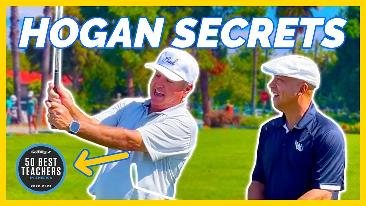 Ben Hogan's Secrets With Brian Manzella TOP 25 COACH!