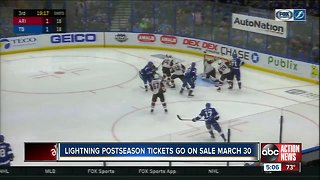 When and where to buy Lightning first round playoff tickets