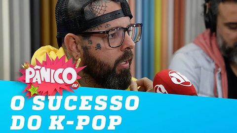 Tico Santa Cruz defende o k-pop: 'Tem atitude'
