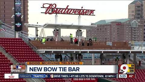 Great American Ball Park opens happy hour bars